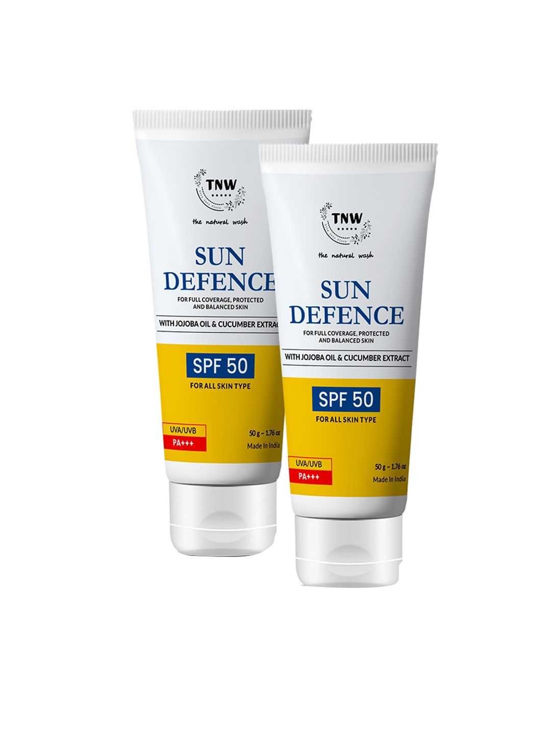 TNW the natural wash Set Of 2 Sun Defence SPF50 Sunscreen with Jojoba - 50g Each-picture-13
