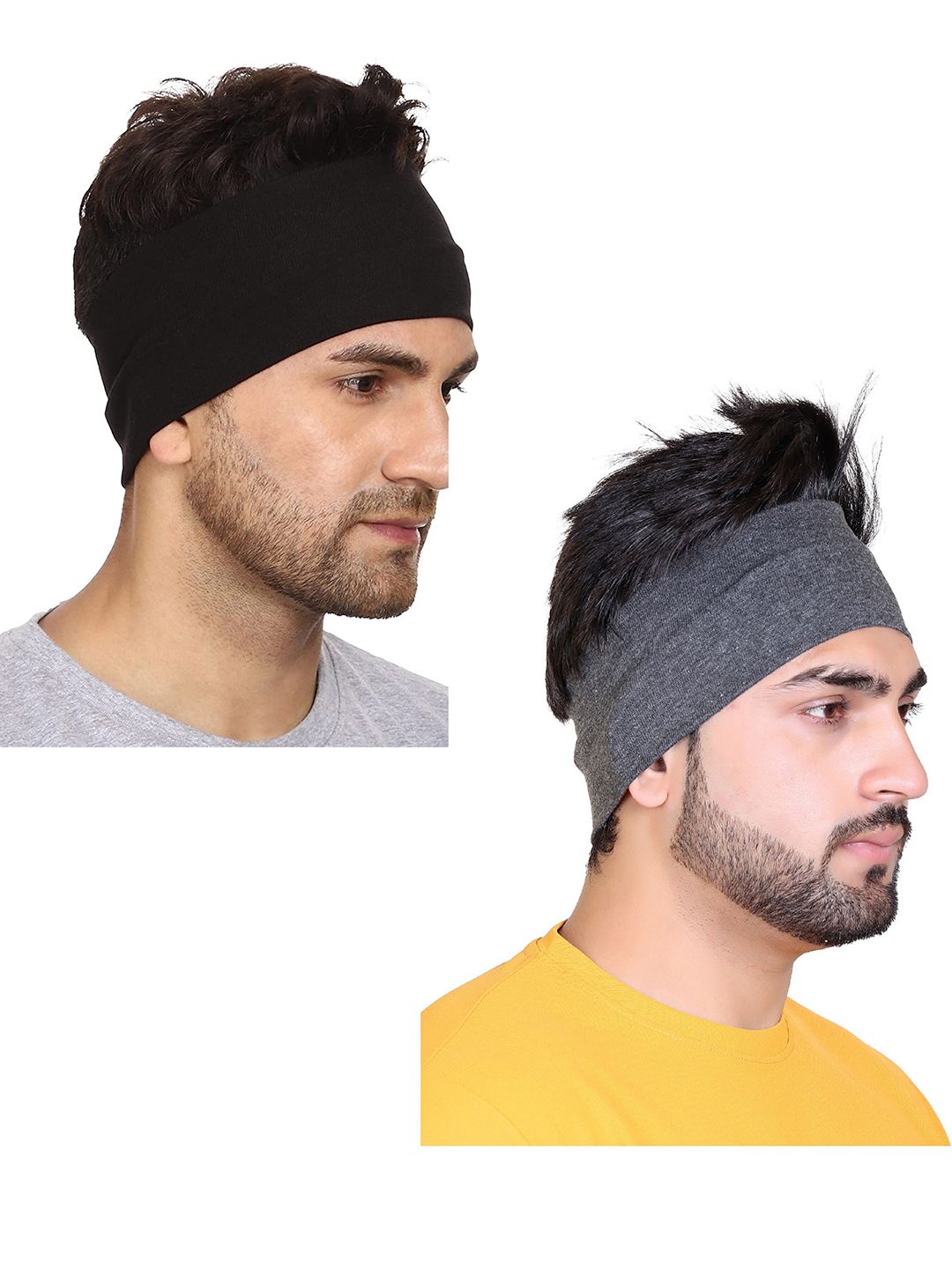 Gajraj Pack Of 2 Stretchable Bandana Headband-picture-16