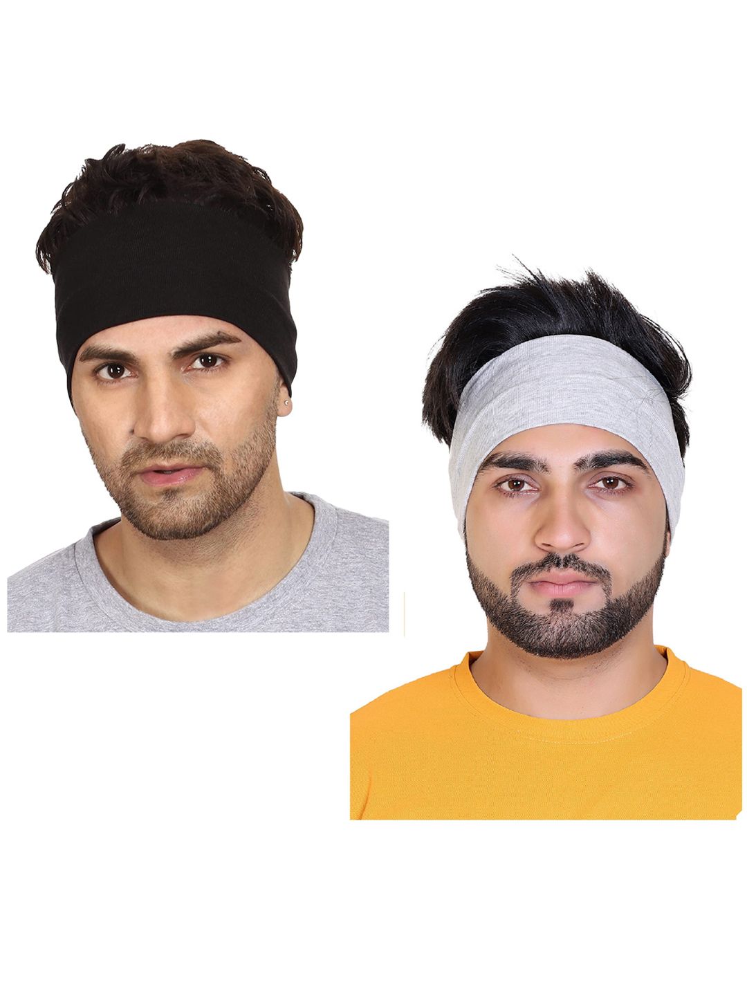 Gajraj Pack Of 2 Stretchable Headbands-picture-27
