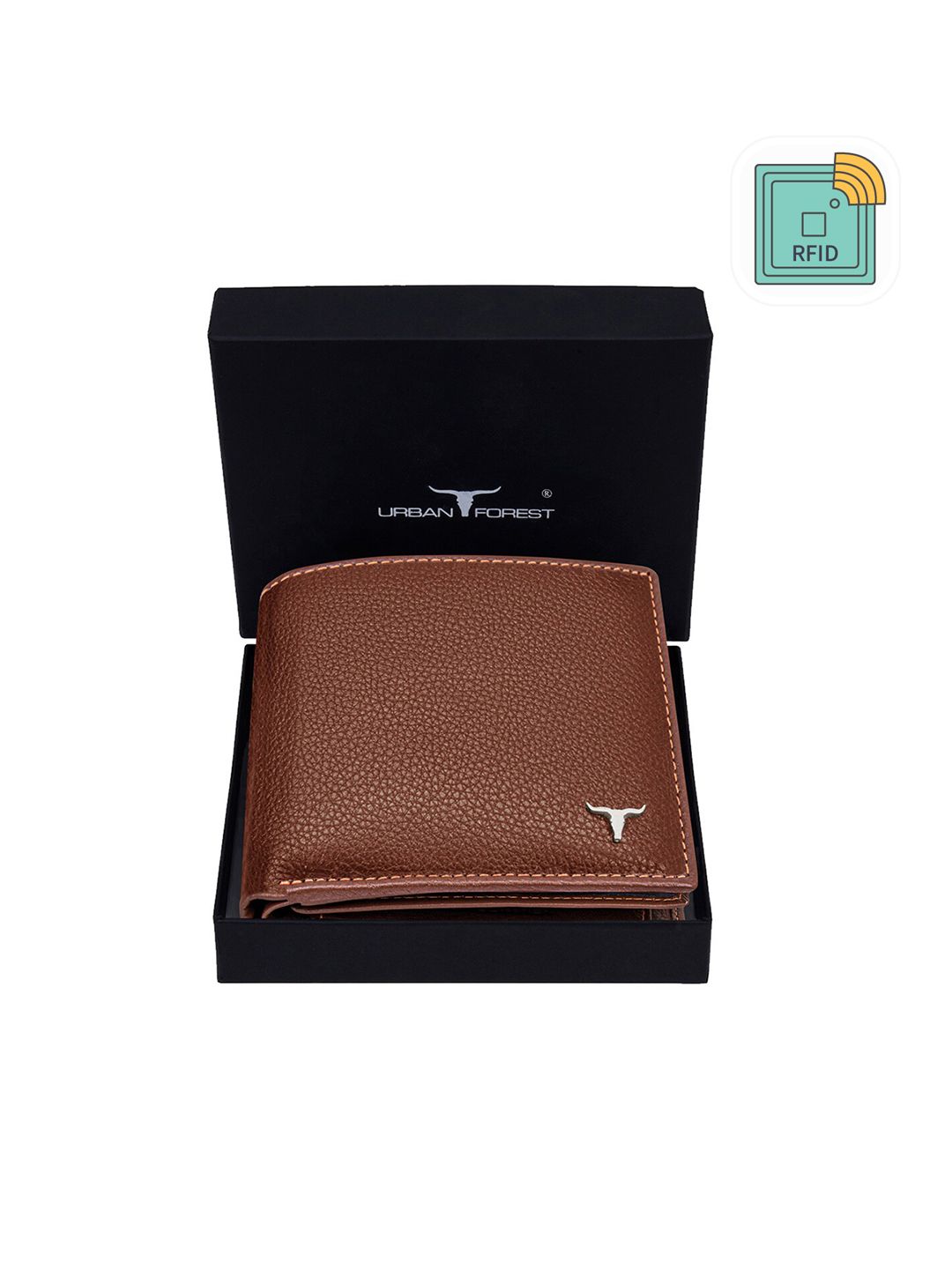 URBAN FOREST Men Leather Two Fold Wallet-picture-16