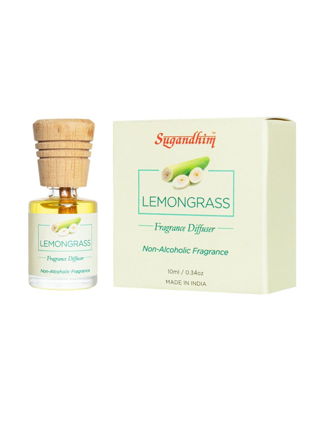Sugandhim Fragrance Diffuser Lemongrass 10ML-picture-23