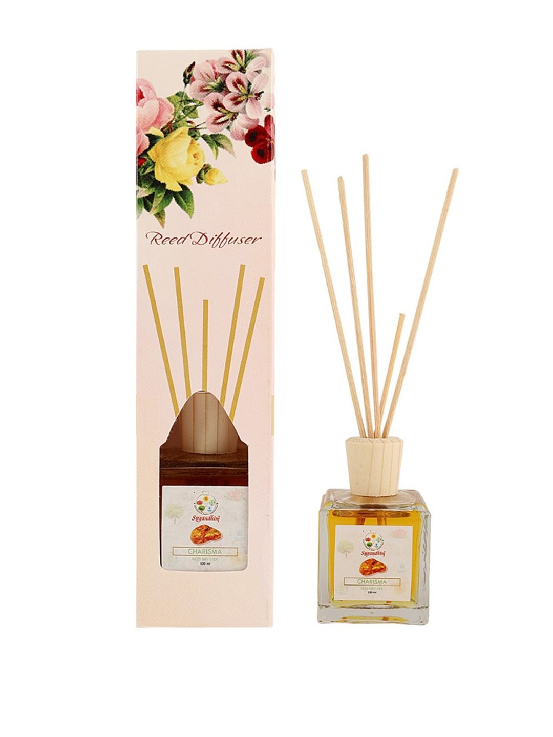 Sugandhim Yellow Charisma Reed Diffuser 100 ml-picture-47