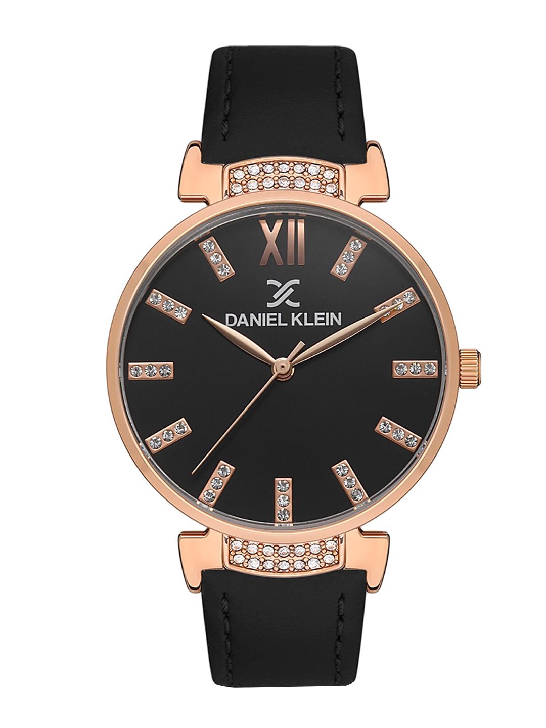 Daniel Klein Women Embellished Dial & Leather Straps Analogue Watch DK 1 13438-5-picture-26