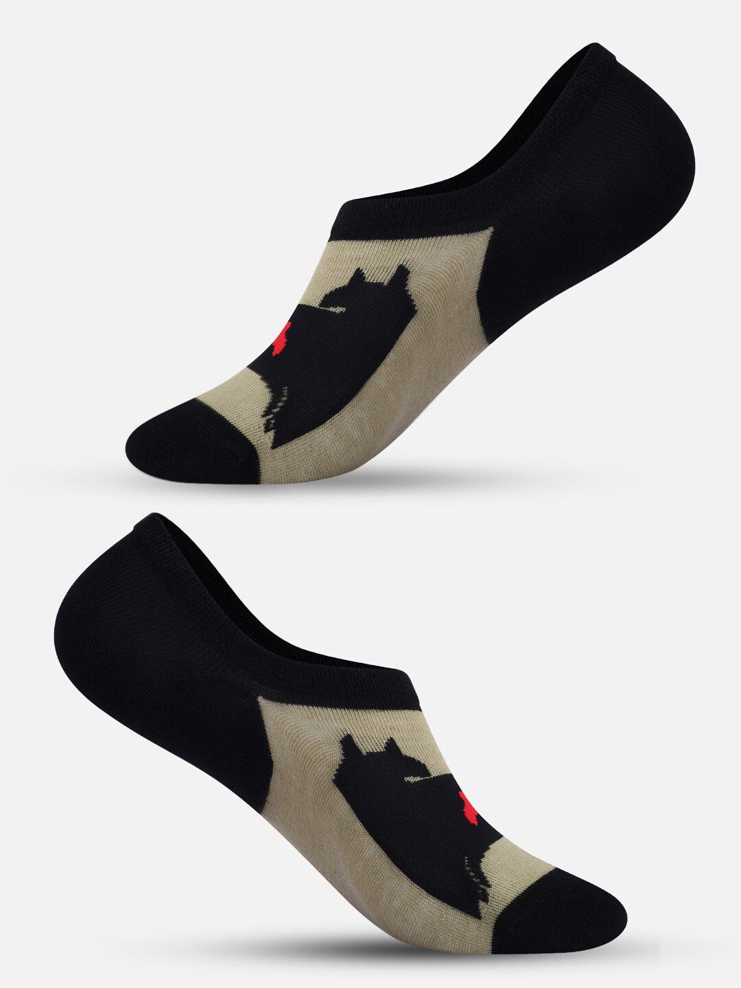 TOFFCRAFT Men Patterned Ankle Length Cotton Socks-picture-1