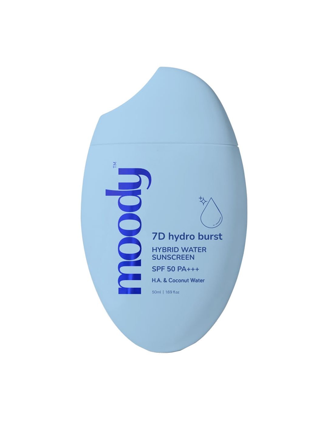 MOODY 7D Hydro Burst Hybrid Water Sunscreen SPF 50 PA +++, Hyaluronic & Coconut water-image-18