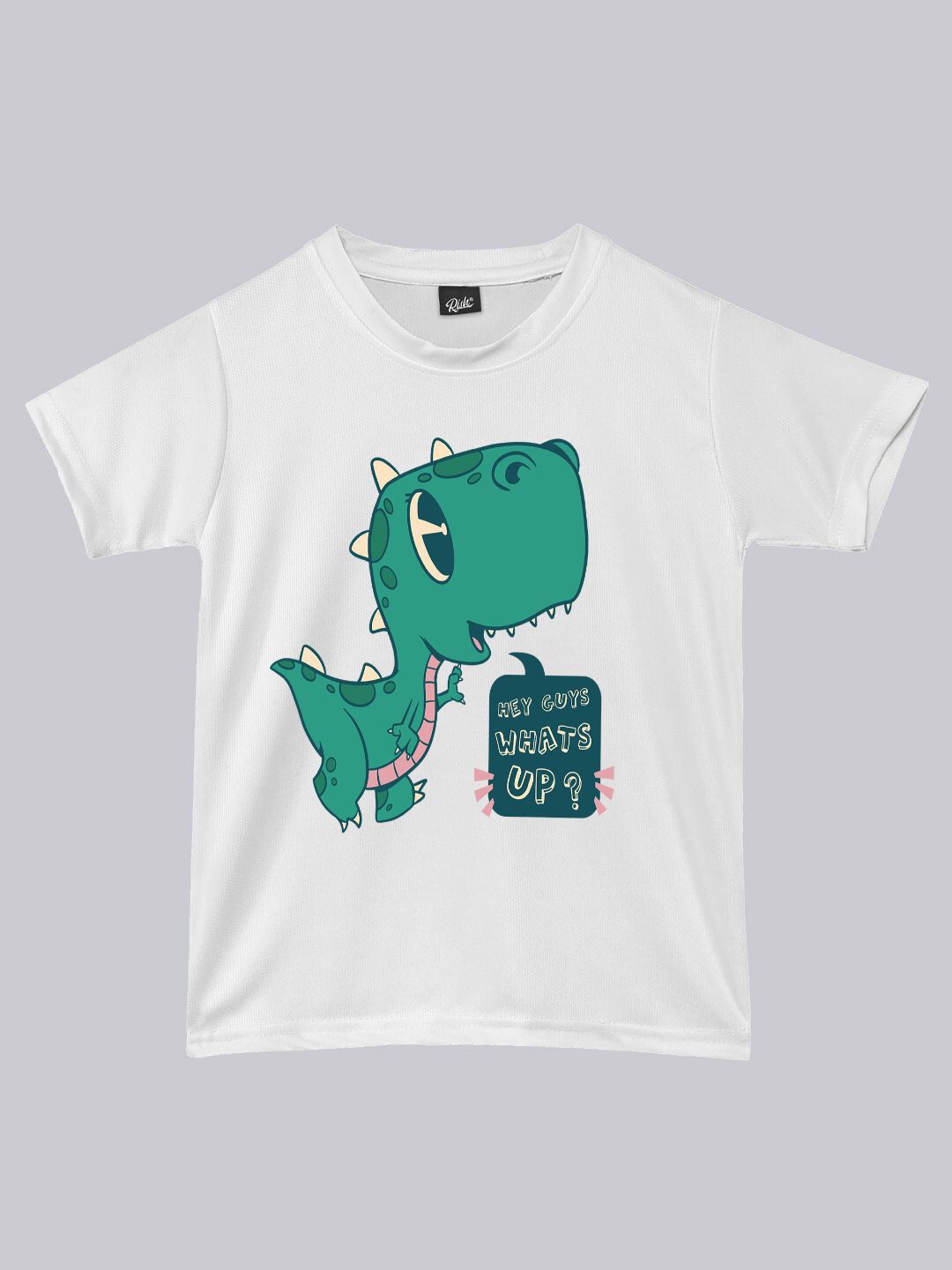 RISH Kids Typography Printed Dry Fit Loose Fit T-shirt-picture-29