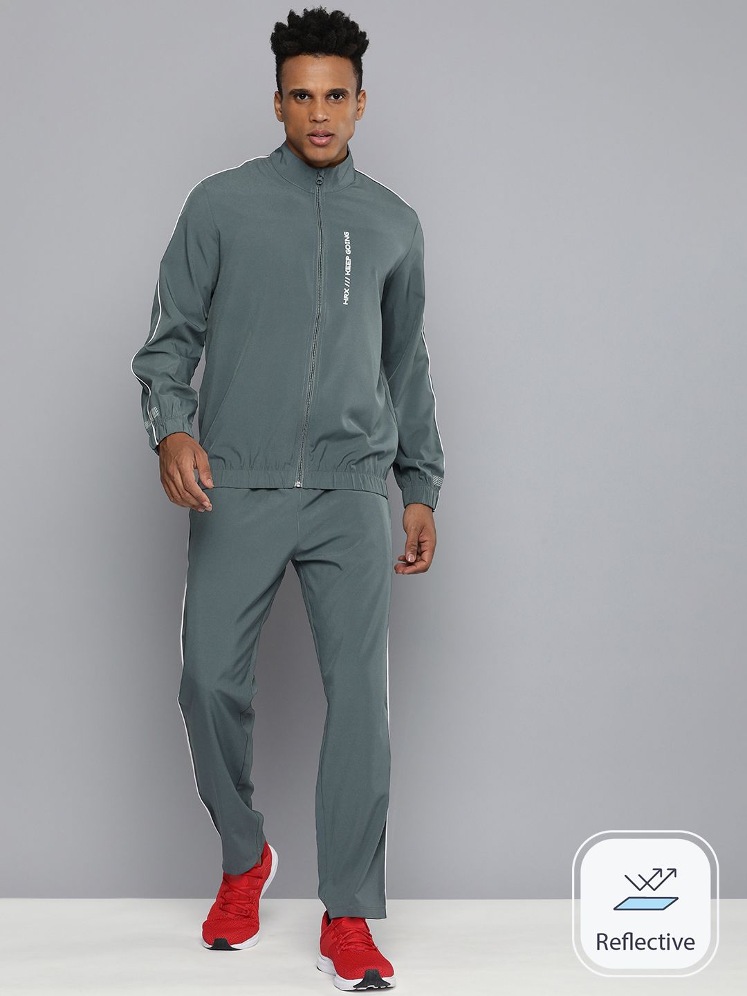 HRX by Hrithik Roshan Men Rapid-Dry Running Tracksuit