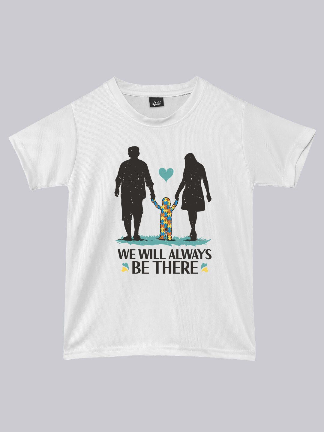 RISH Boys White Typography Printed Loose T-shirt-picture-34