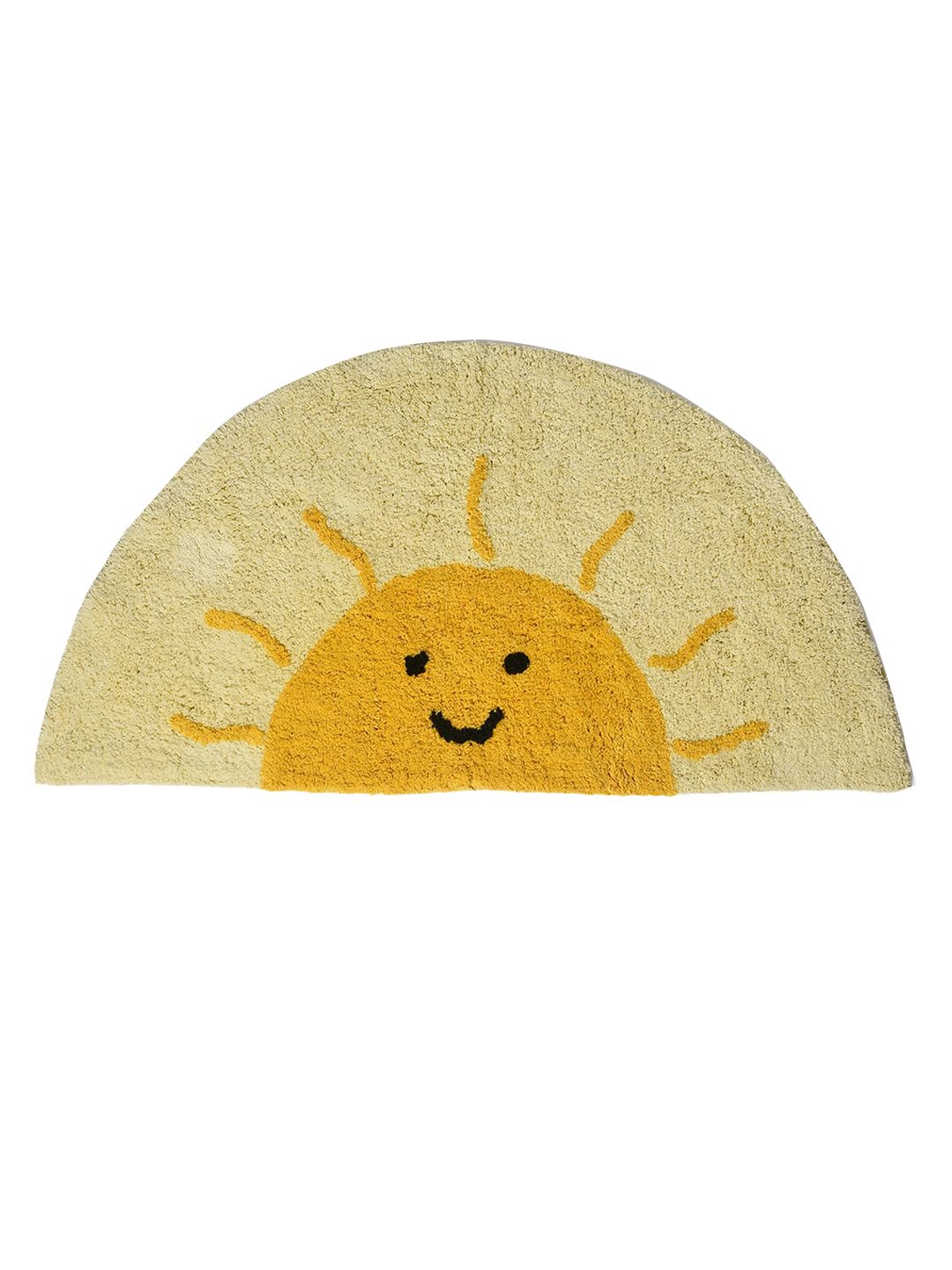 MiArcus Kids Yellow Sun Woven Pure Cotton 1450 GSM Bath Mat-image-46