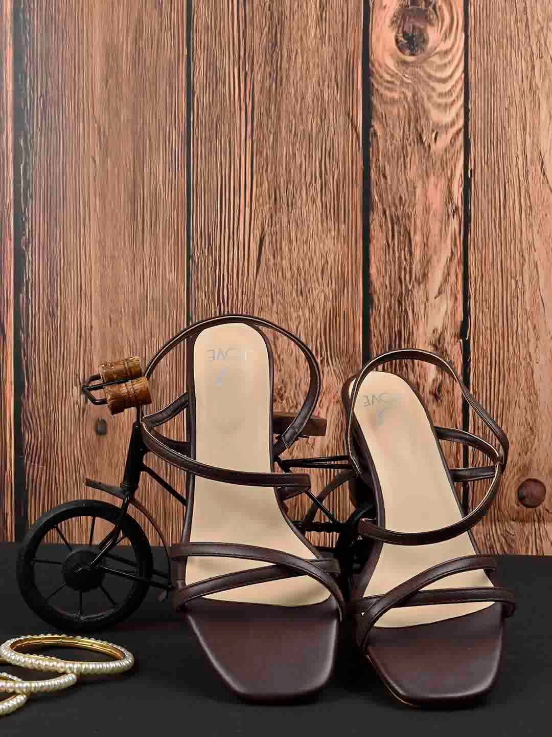 Jove Strappy Block Heels-picture-19