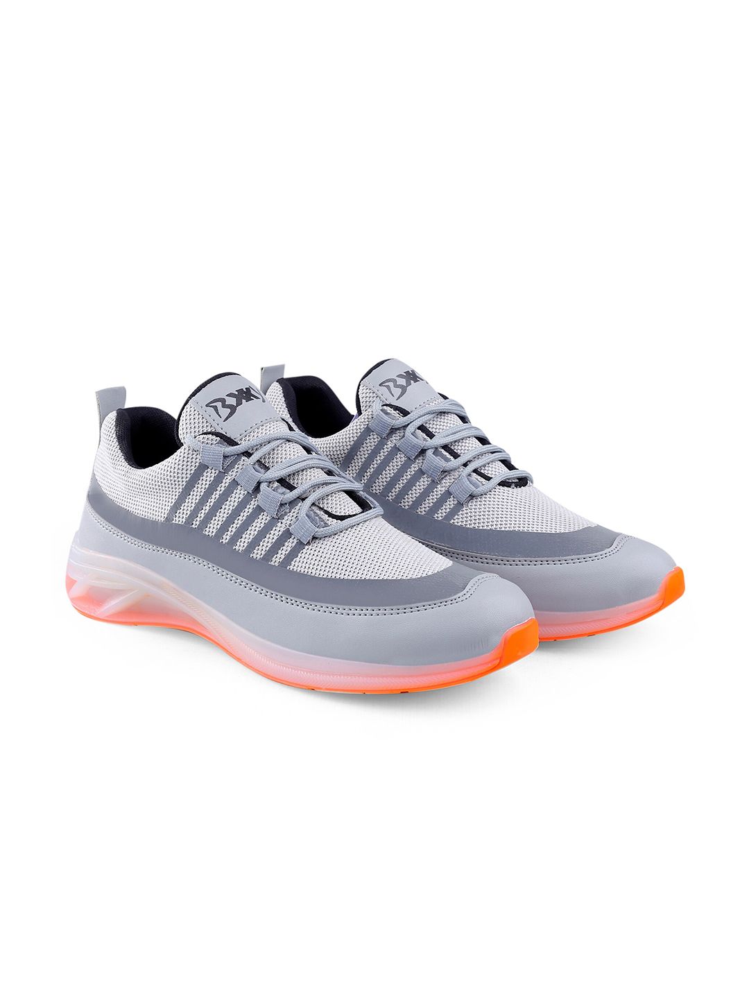 Lace-Up Sports Shoes with Signature Branding