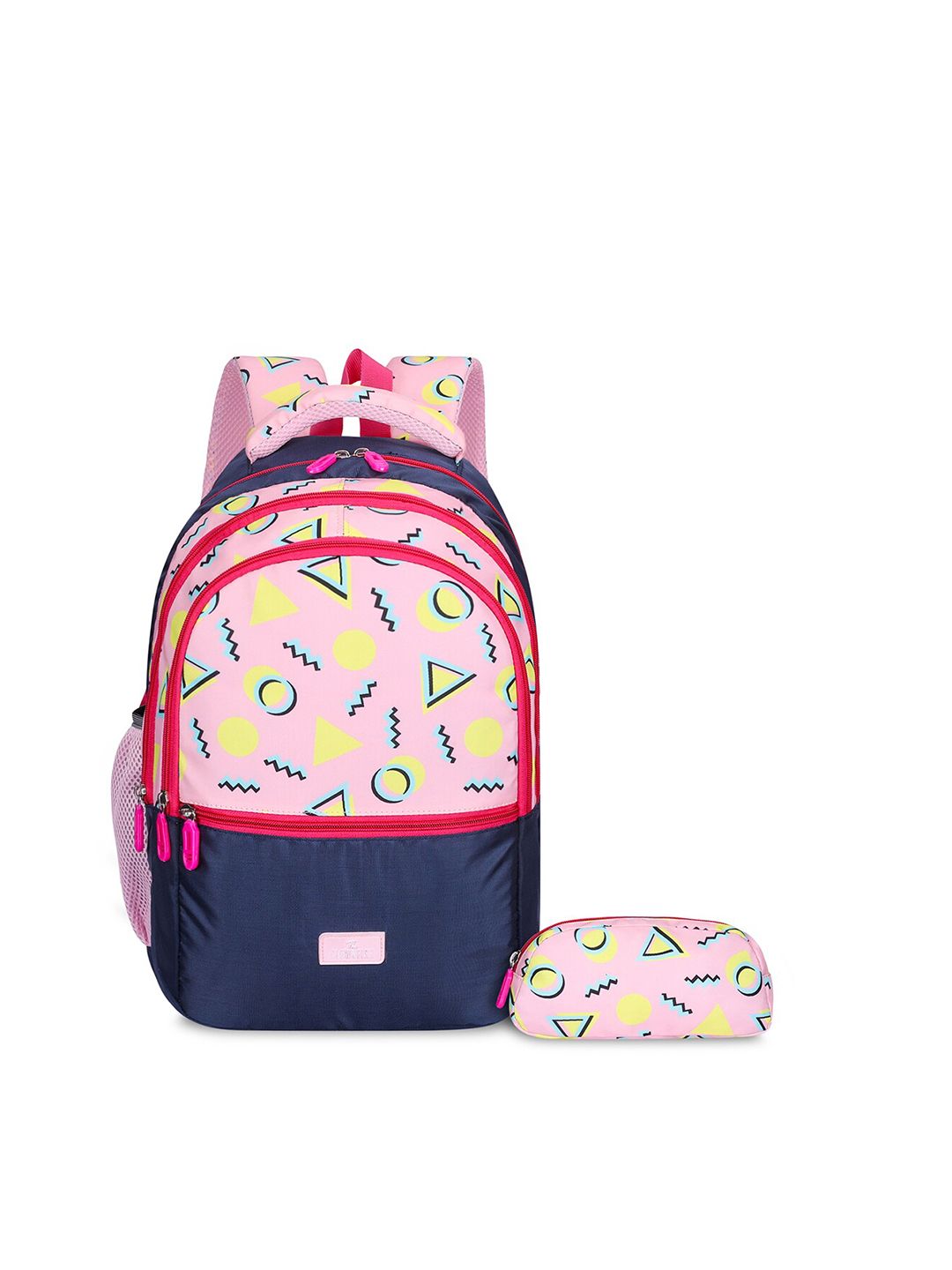 THE CLOWNFISH Kids Printed Medium Backpack with Zip Pouch-picture-14