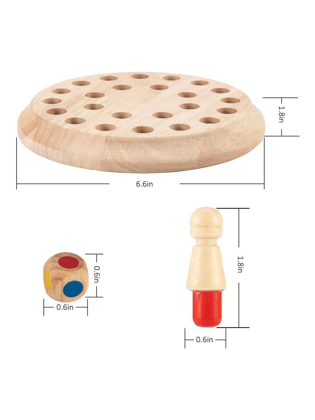 CHOCOZONE Kids Wooden Memory Chess Board Game-image-15