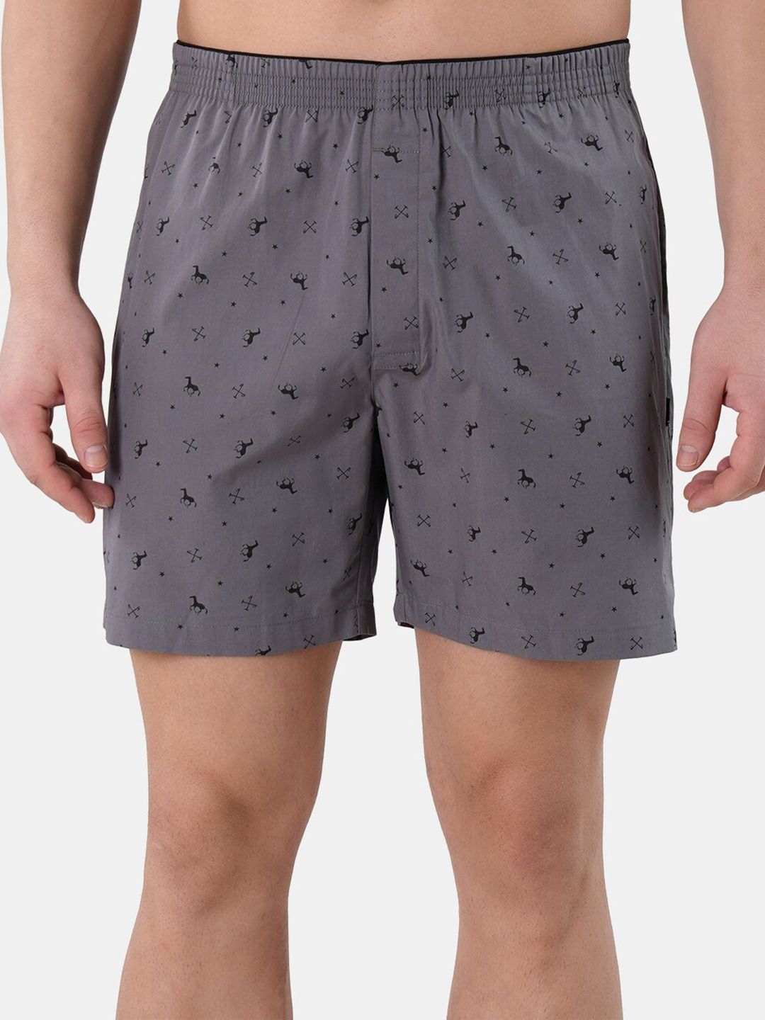 U.S. Polo Assn. Men Mid-Rise Printed Breathable Pure Cotton Boxers-picture-29