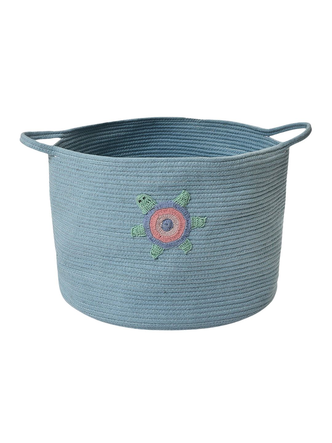 MiArcus Kids Blue Mermazing Rope Knitted Cotton Storage Basket-image-38