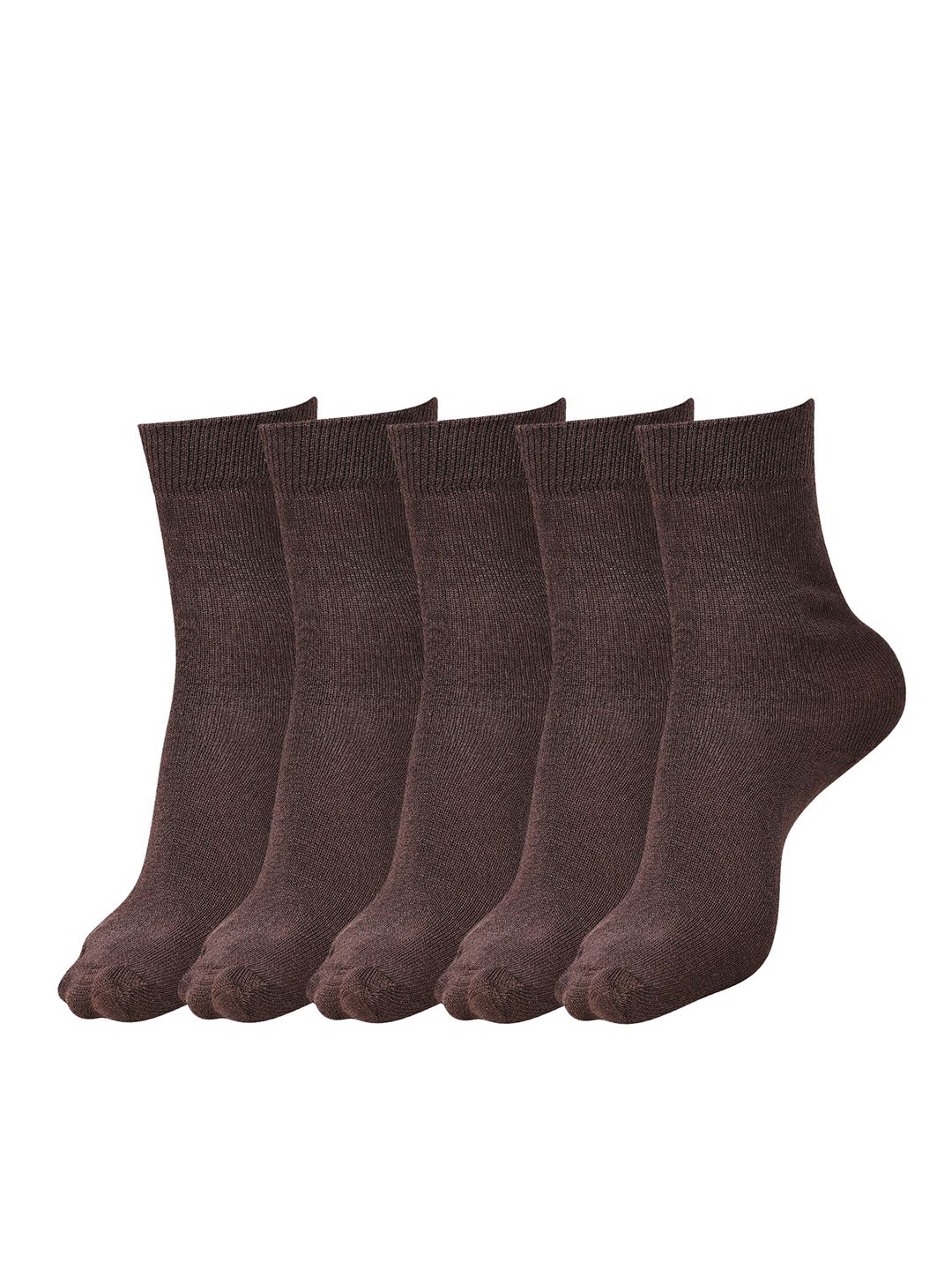 Dollar Socks Kids Pack Of 5 Patterned Cotton Calf Length Socks-picture-13