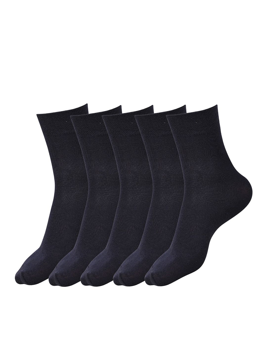 Dollar Socks Kids Pack Of 5 Breathable Calf-Length Socks-picture-13