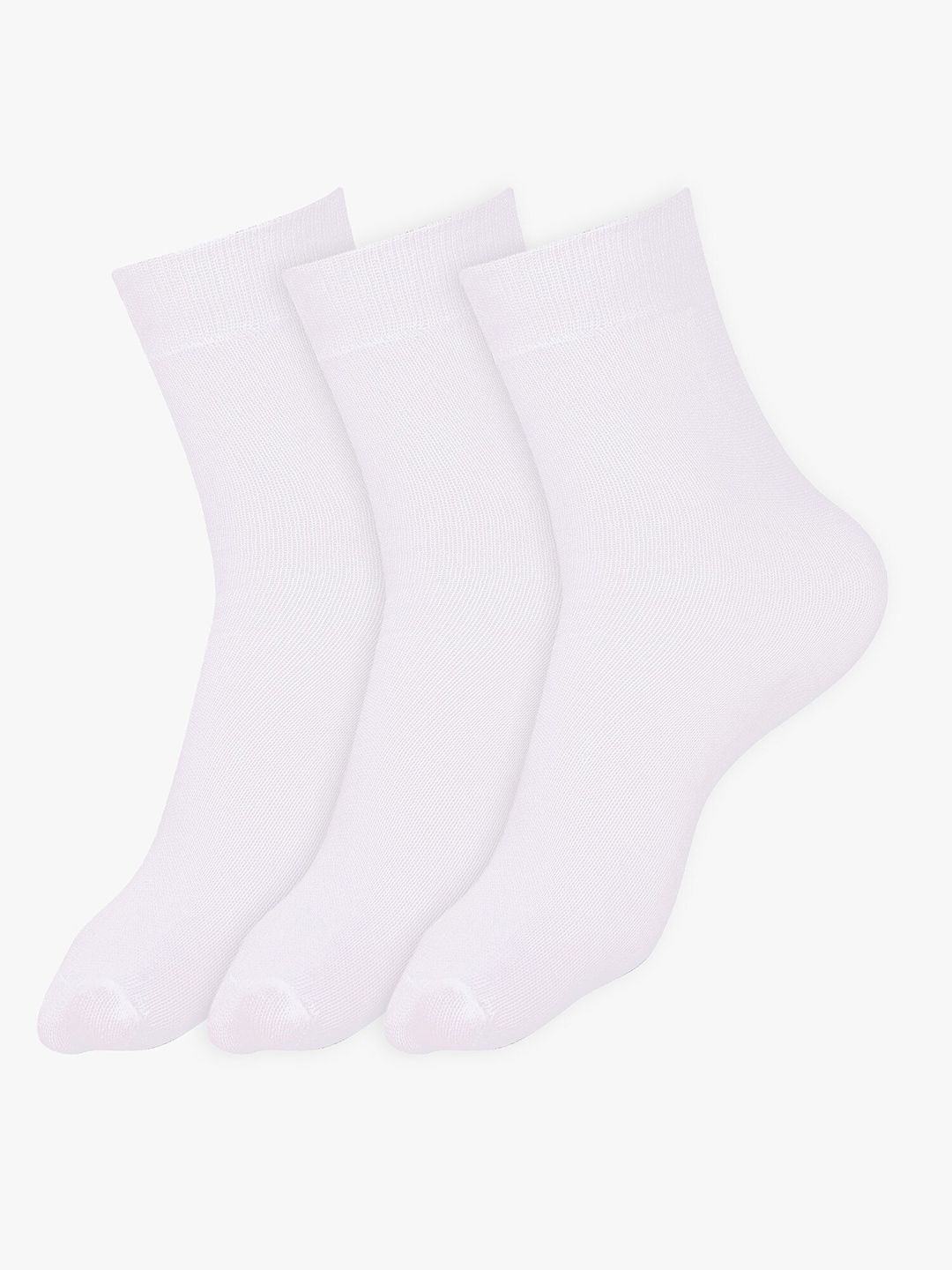 Dollar Socks Kids Pack Of 3 Calf-Length Cotton School Socks-picture-53