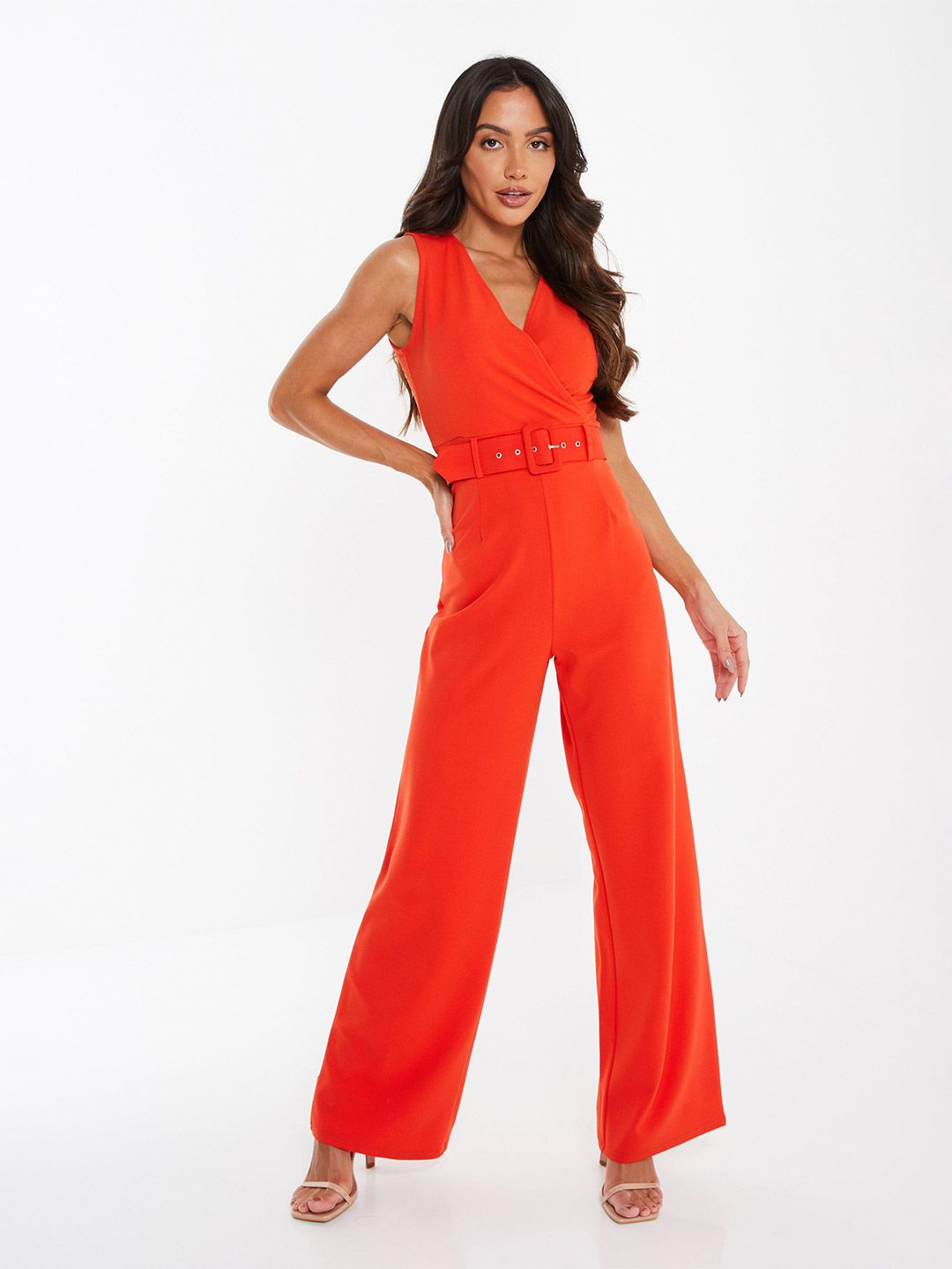 Orange jumpsuit missguided sales