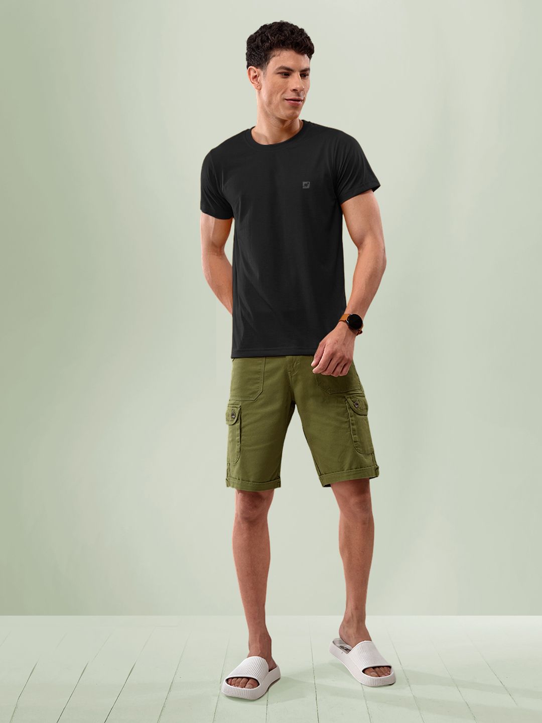 LUX NITRO Round Neck Anti Odour Regular Fit T-Shirt-picture-10