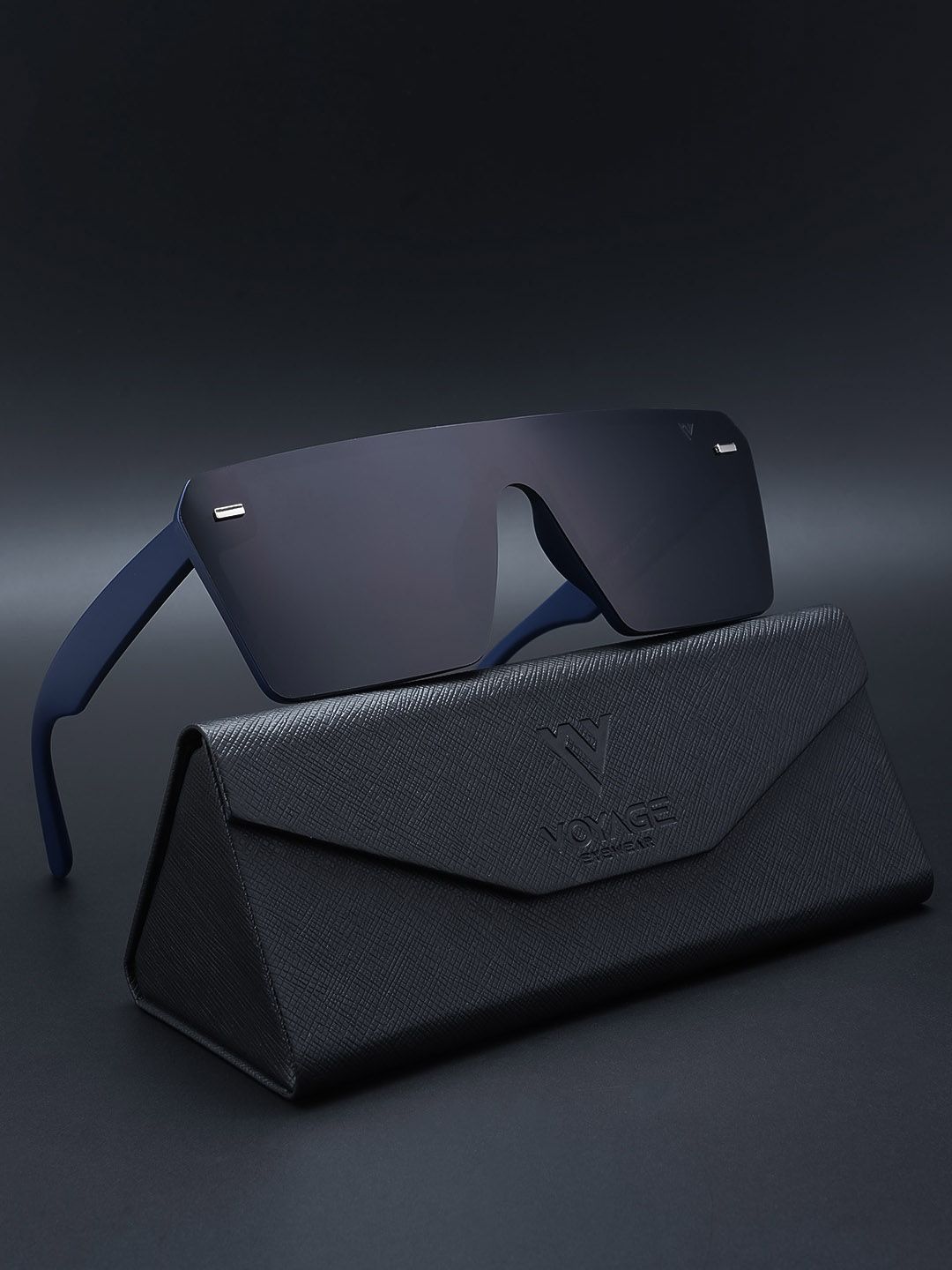 Voyage Polarised And UV Protected Lens Full Rim Wayfarer Sunglasses 1301MG3971Z-image-23
