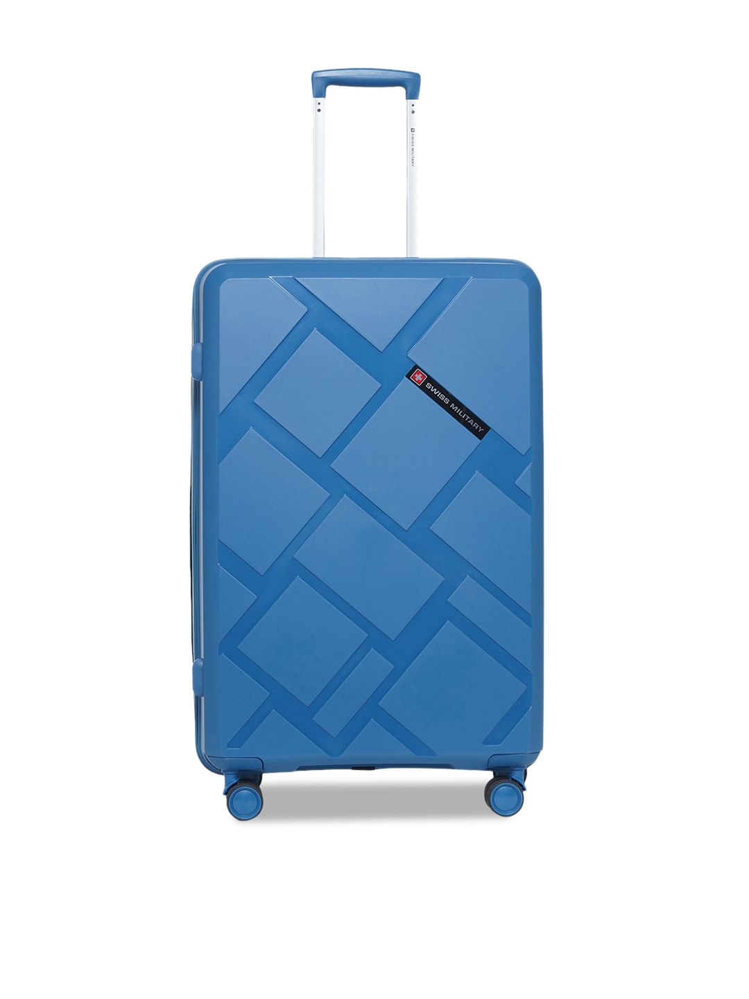 SWISS MILITARY Textured Hard-Sided Large Trolley Suitcase - Price History