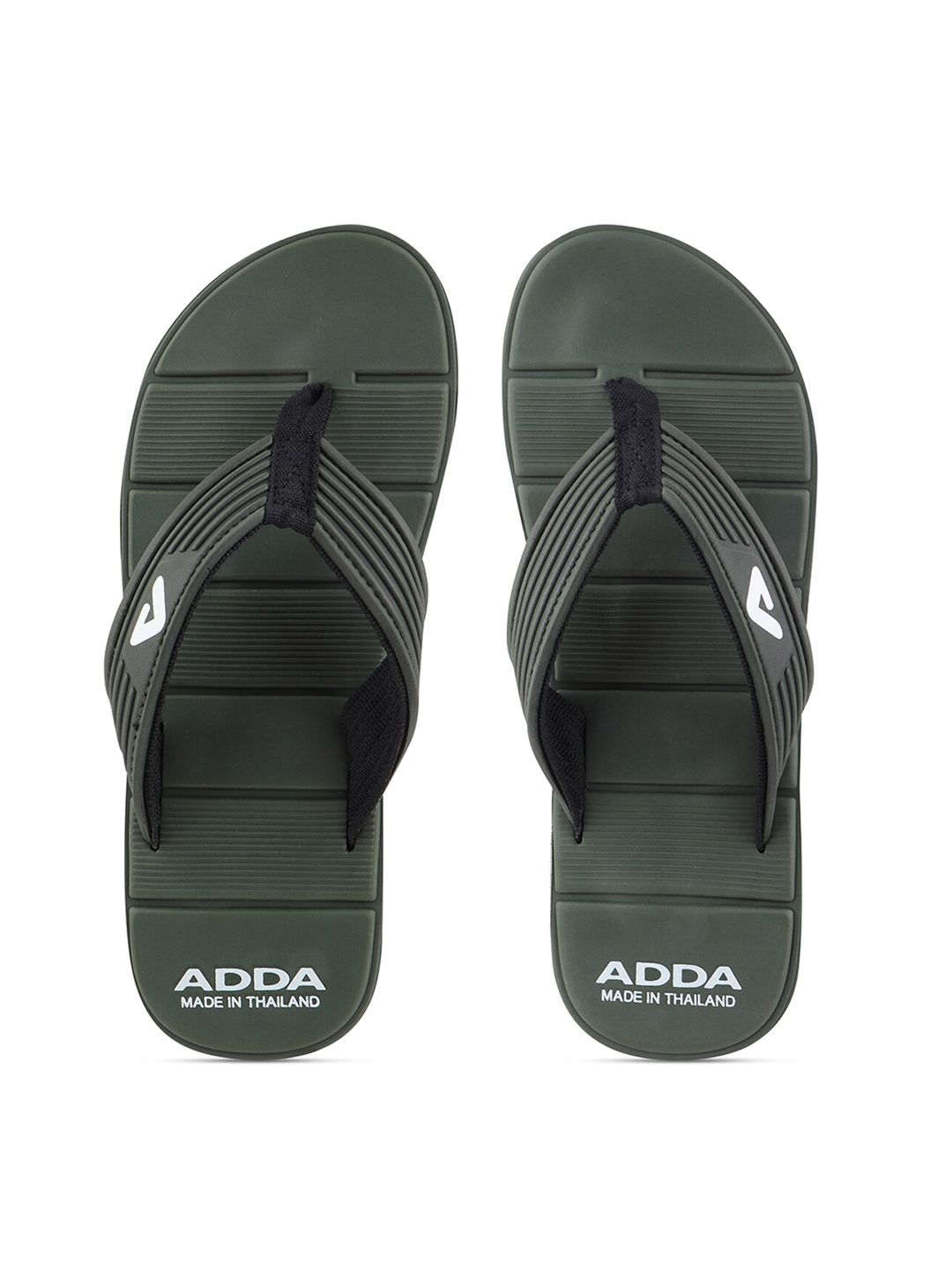 Adda Men T-Straps Rubber Thong Flip-Flops-picture-33