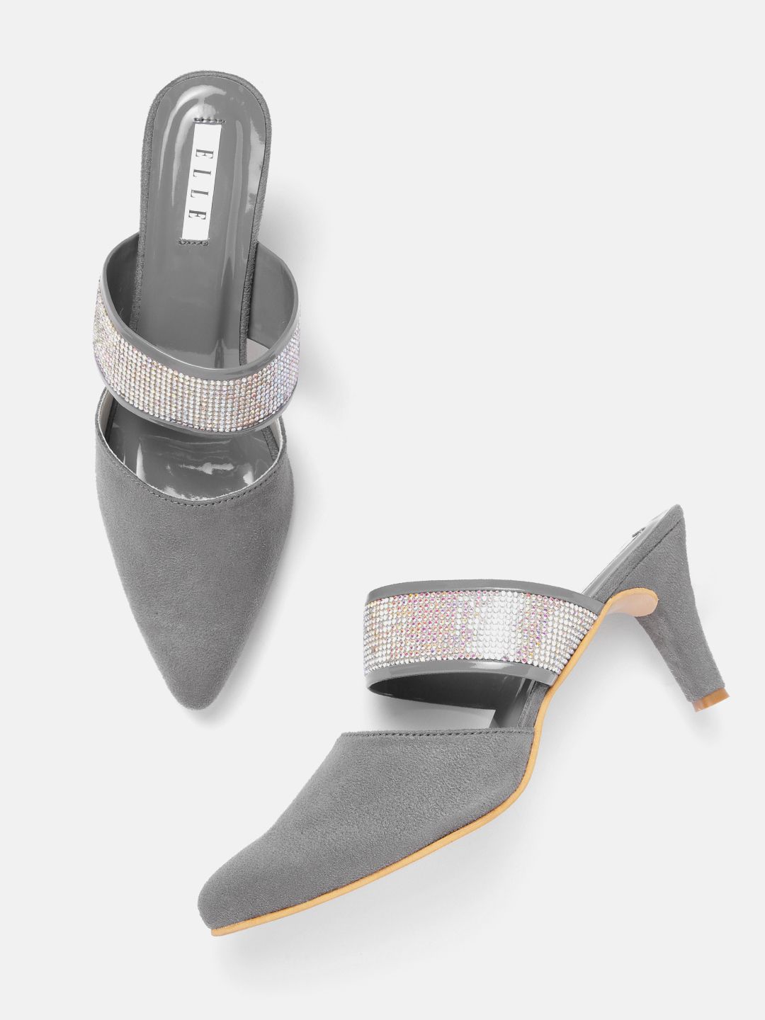 ELLE Embellished Party Mules-picture-29