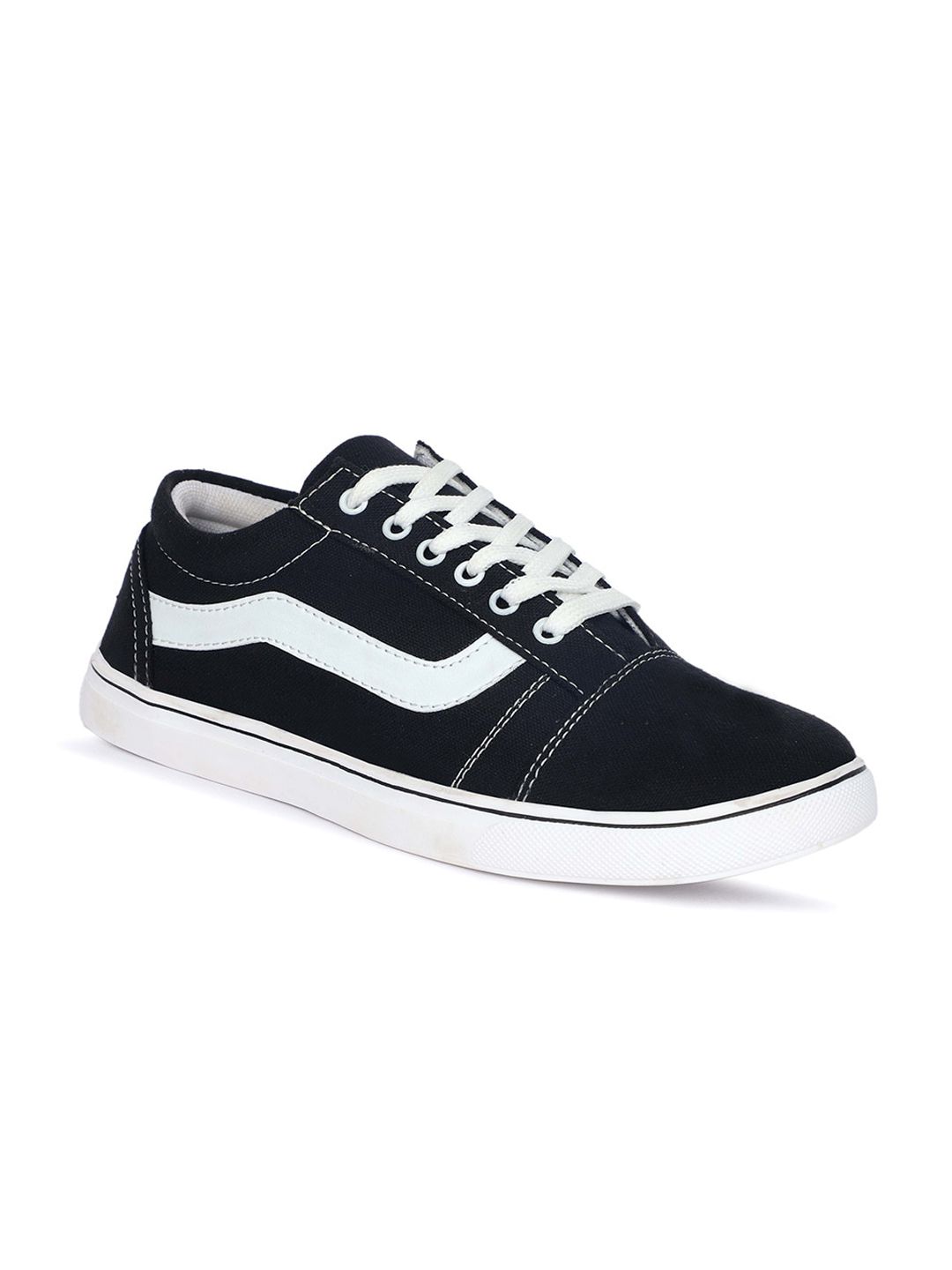 aadi Men Striped Lightweight Comfort Insole Mesh Contrast Sole Sneakers-picture-30