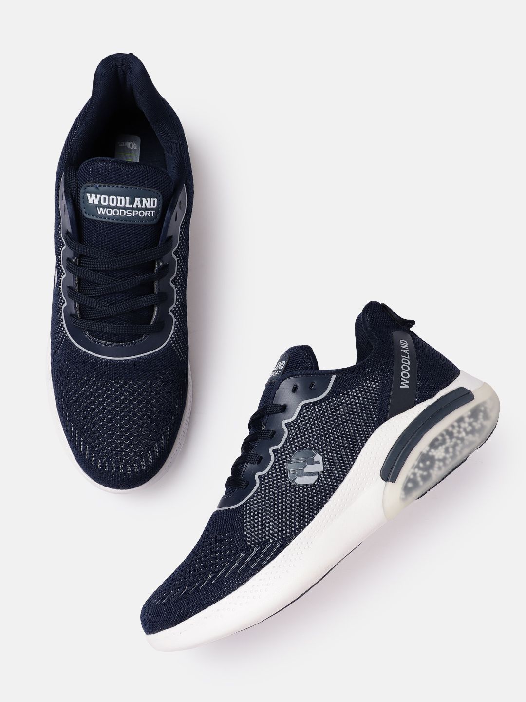 Woodland black 2025 sports shoes