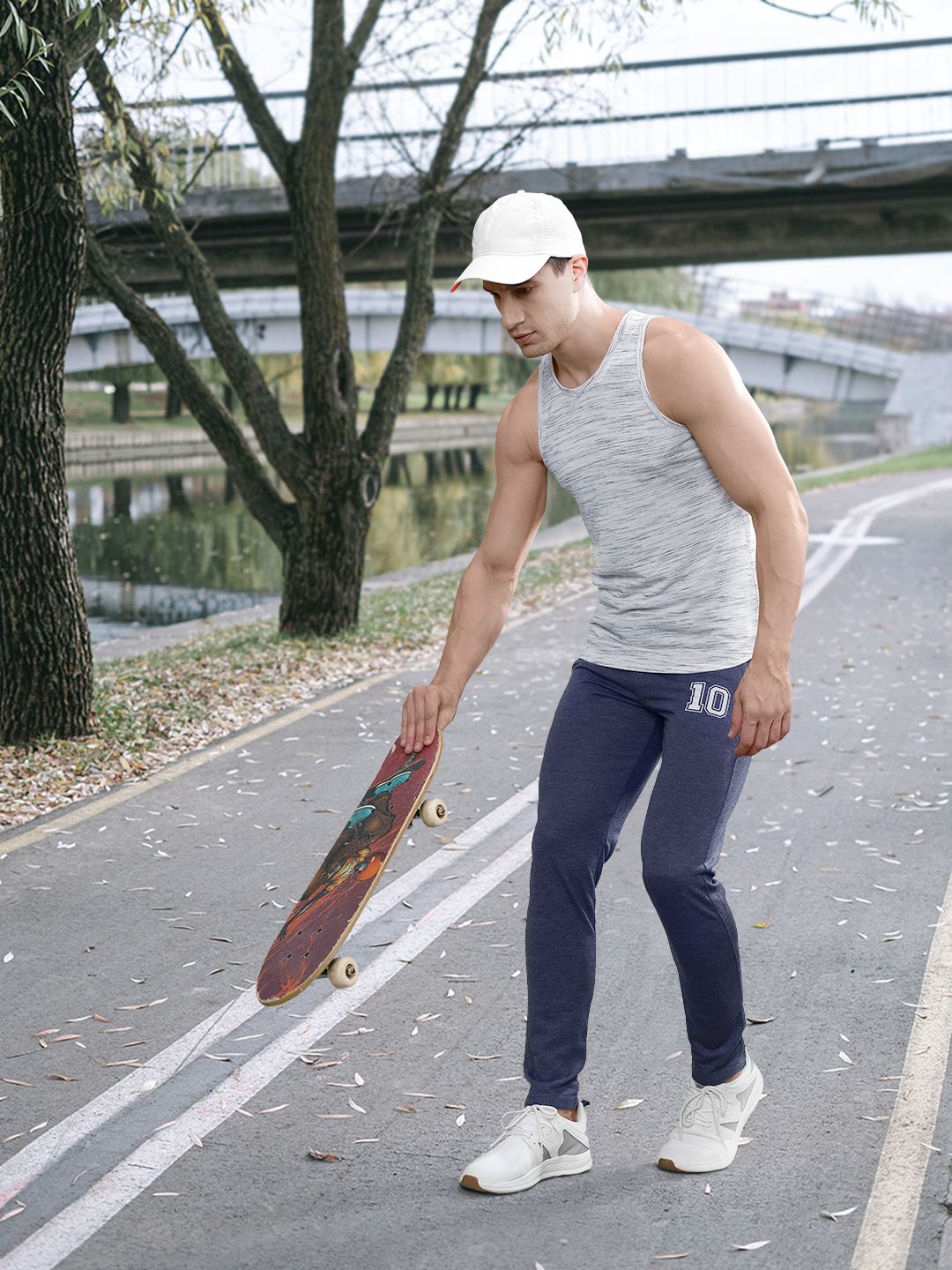 Sports52 wear Men Slim Fit Training Track Pants-picture-14