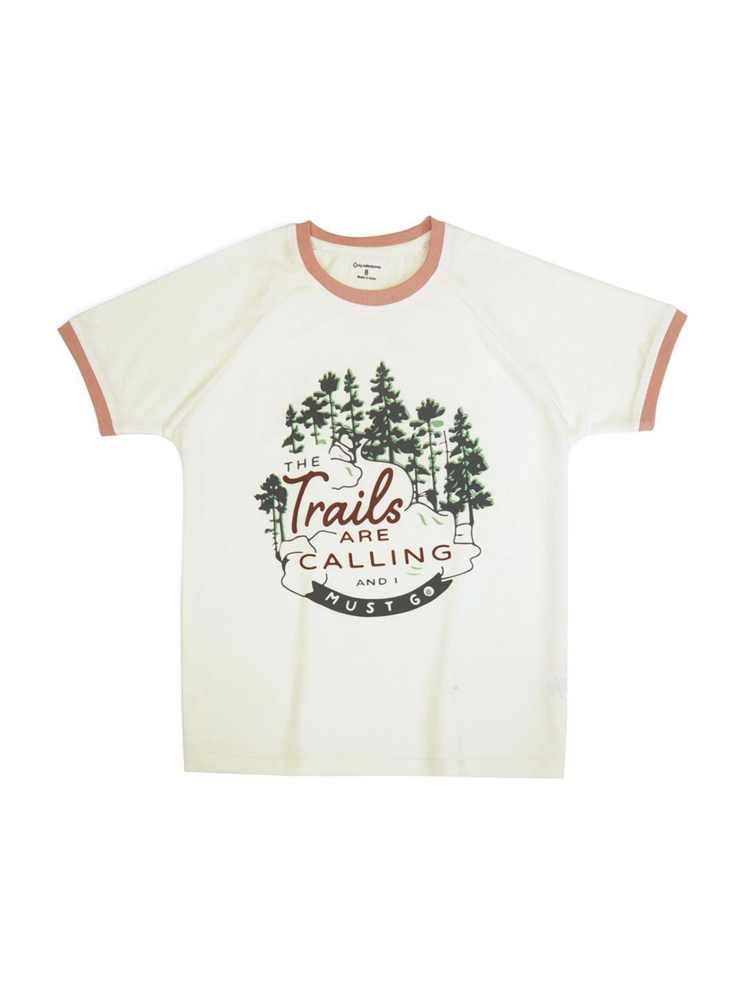 My Milestones Boys Graphic Printed Cotton T-shirt-picture-16