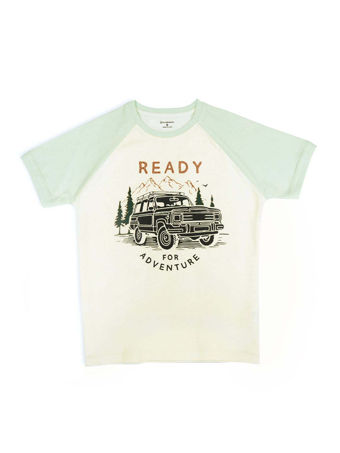 My Milestones Boys Graphic Printed Cotton T-shirt-picture-14