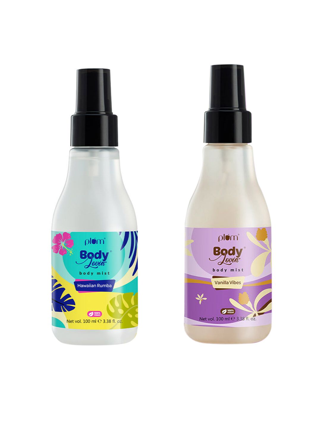 Plum BodyLovin' Set of Hawaiian Rumba & Vanilla Vibes Body Mist - 100 ml each-image-36