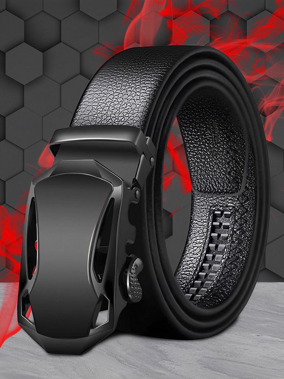 Kastner Men Textured Formal Belt-picture-30