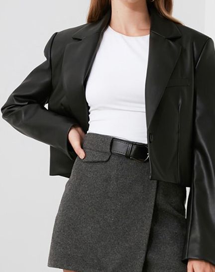 Trendyol Overlap Panel Mini Skort Skirt view 1
