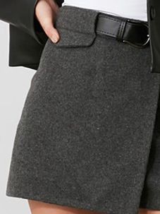 Trendyol Overlap Panel Mini Skort Skirt view 4