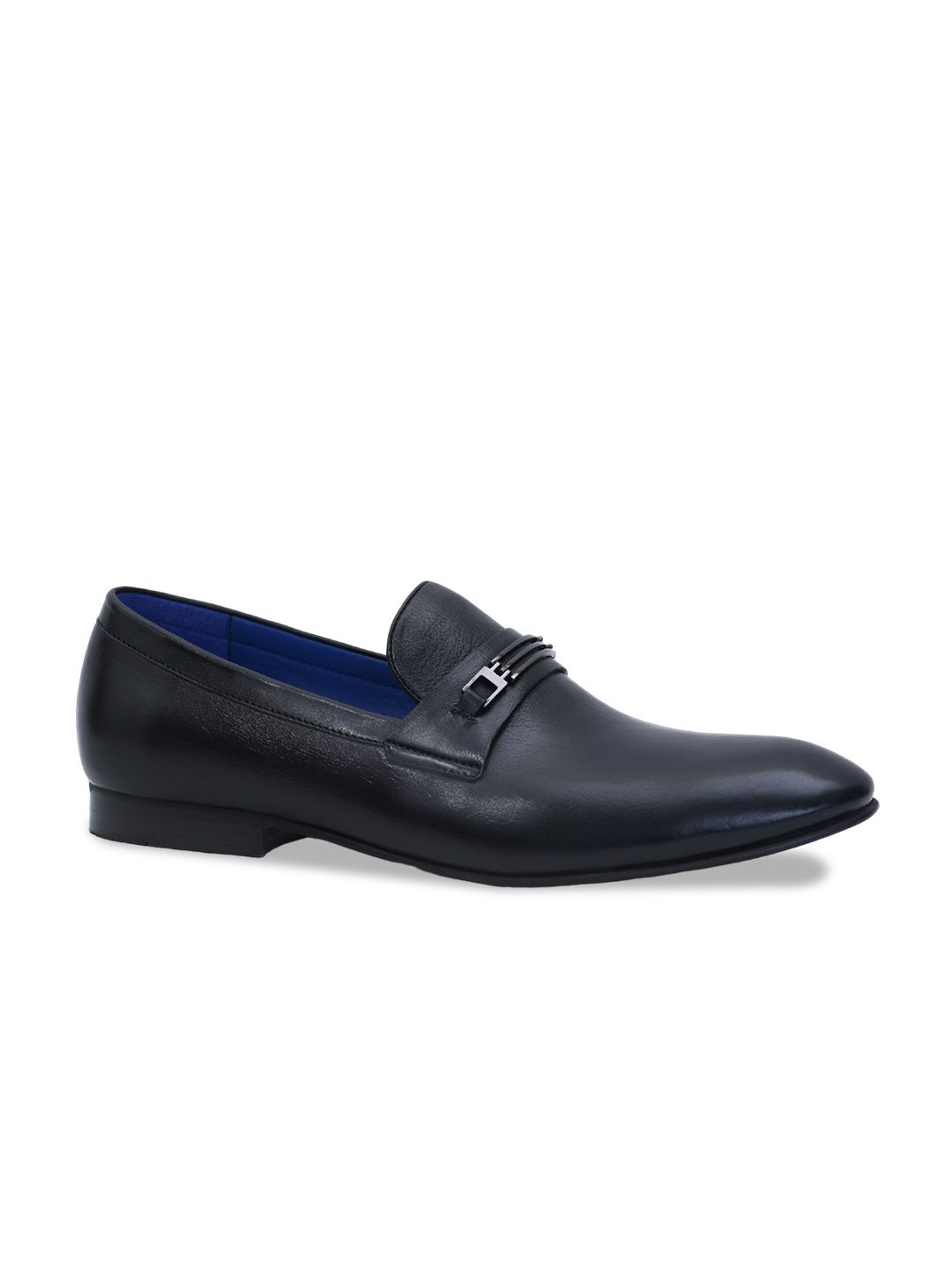 Egle Men Textured Leather Formal Slip-On Loafers-image-33