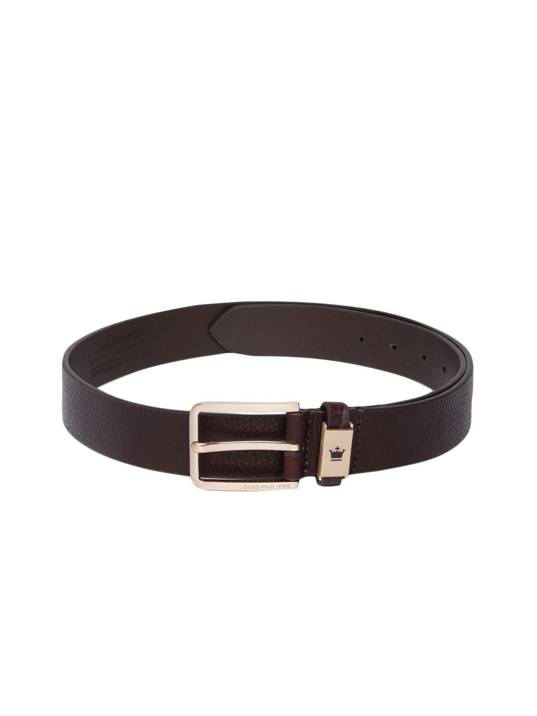 Buy Lapis Bard Sullivan Belt Carbon Black 35Mm Buckle with Two Tone  Leather-Chestnut Brown, Brown Color Men