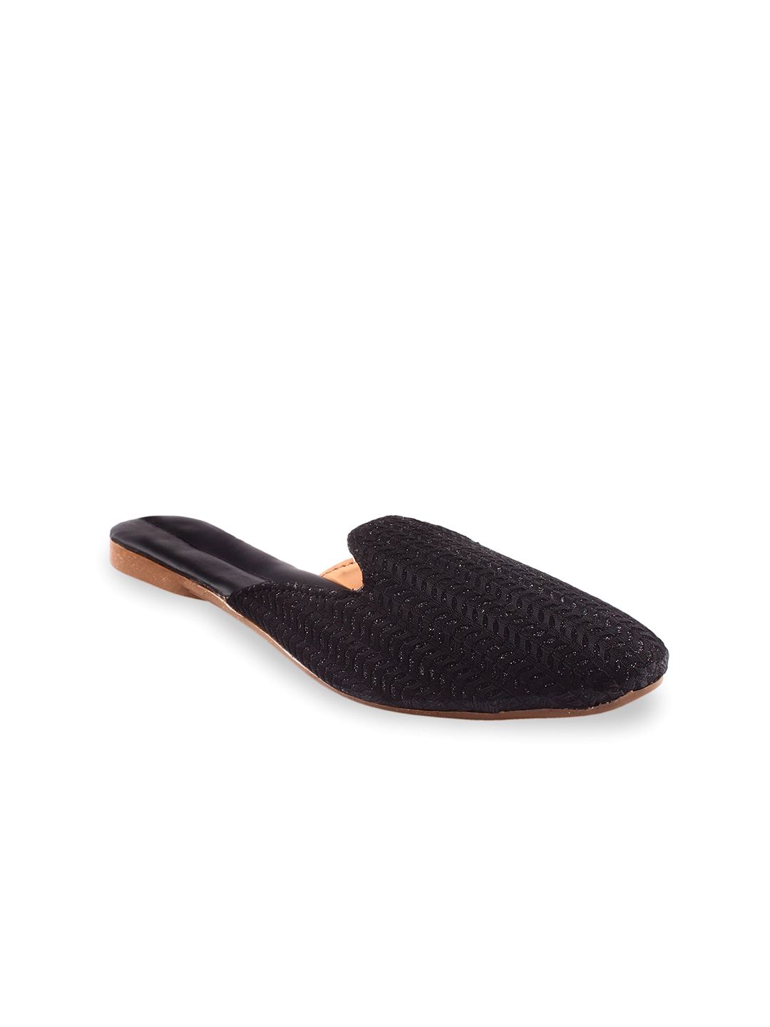Apratim Embellished Round Toe Mules-picture-11
