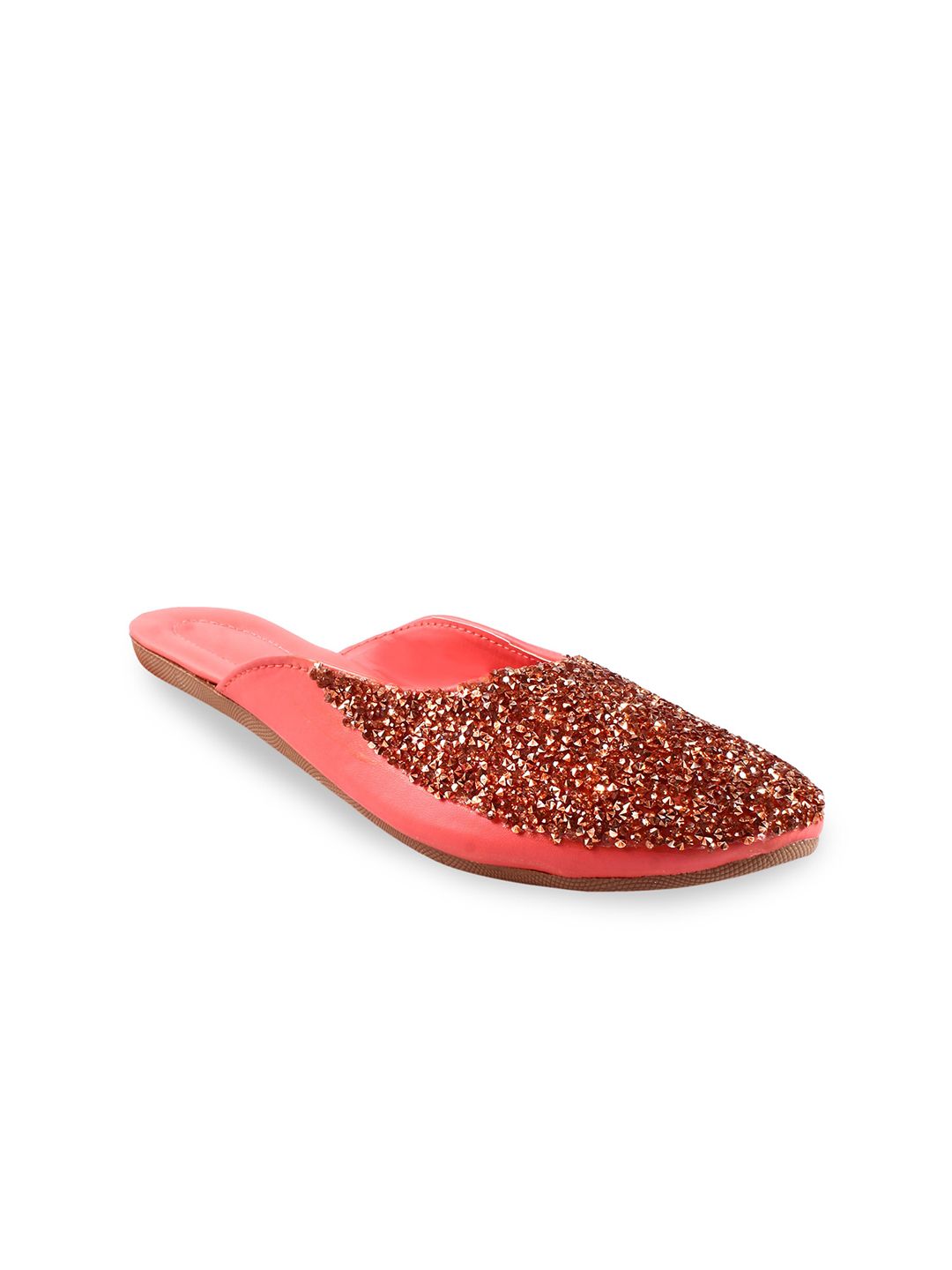 Apratim Embellished Round Toe Mules-picture-31