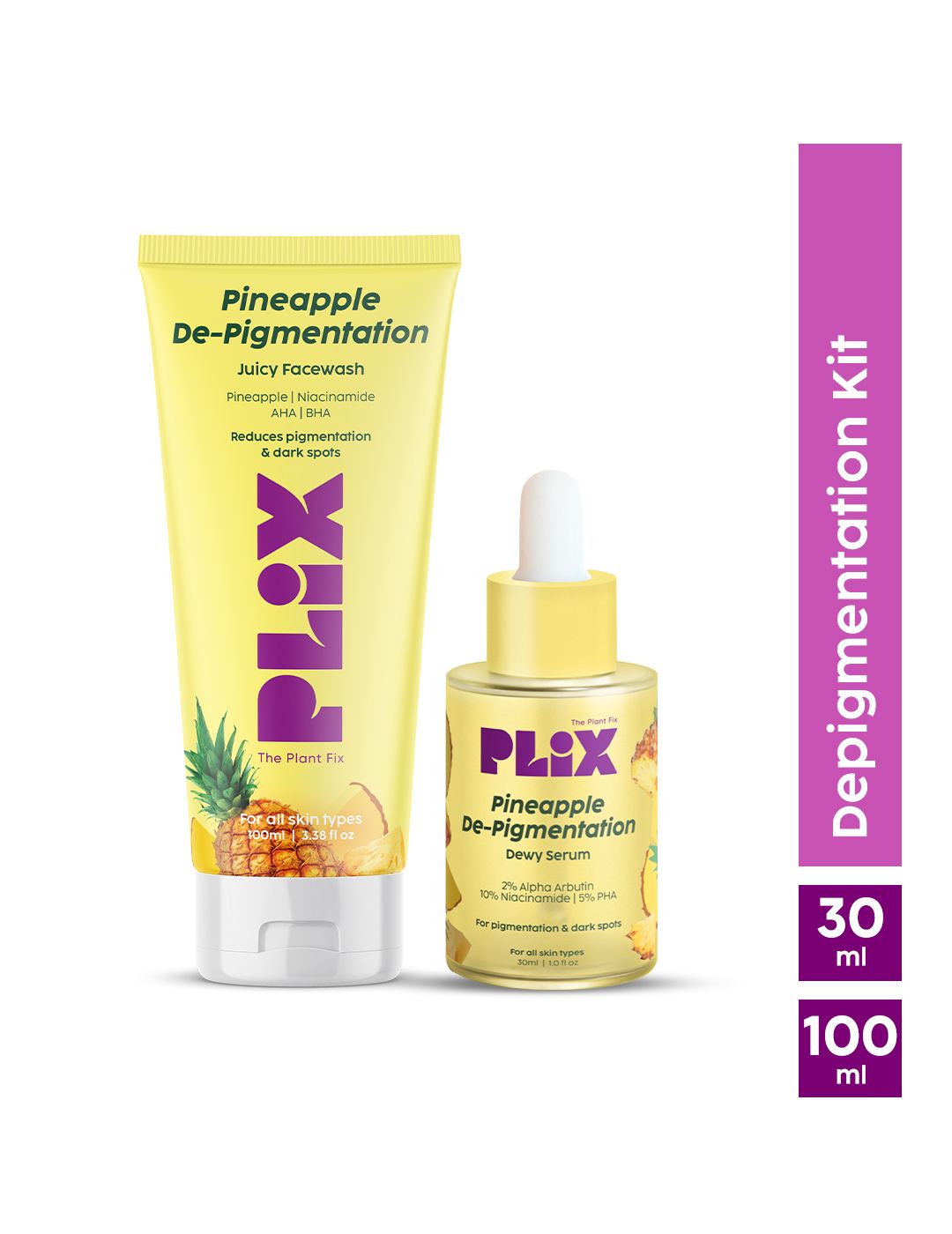 plix the plant fix PLIX Pineapple Foaming Face Wash And Serum-picture-19