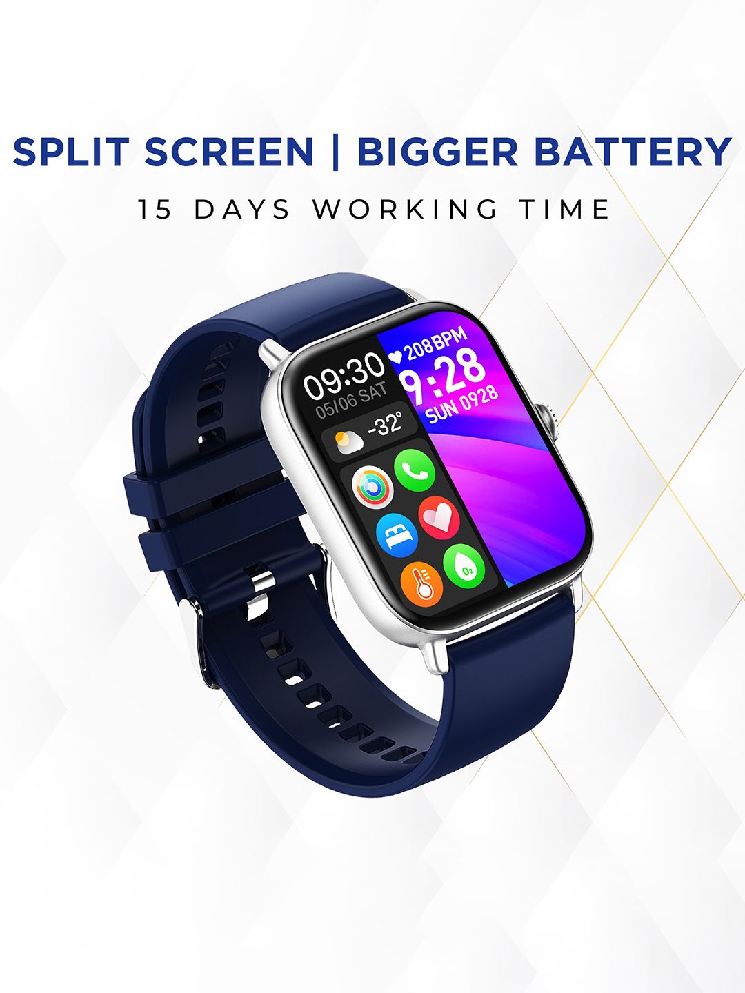 Buy Gizmore GIZMORE FLASH 1.85 Inch AOD Display 15 day Battery Life BT  Calling Smartwatch at Redfynd