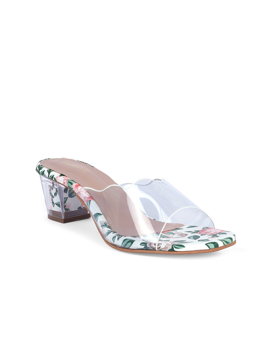 FABBHUE Printed Open Toe Block Heels-picture-10