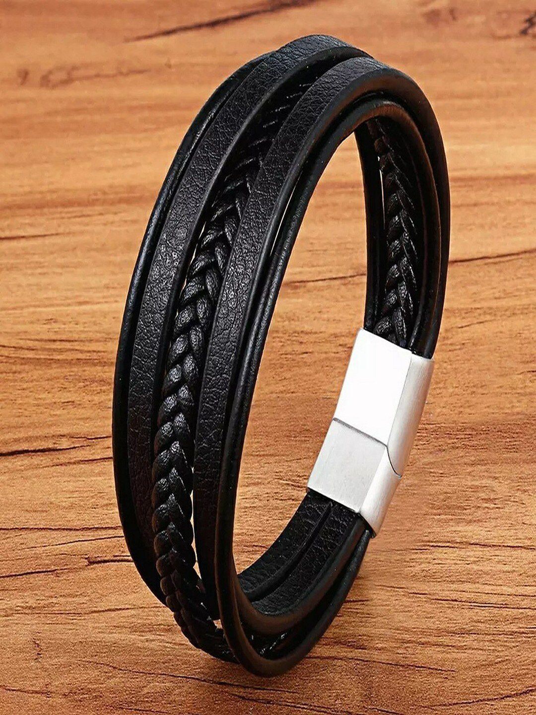 UNIVERSITY TRENDZ Men Wraparound Bracelet-image-31