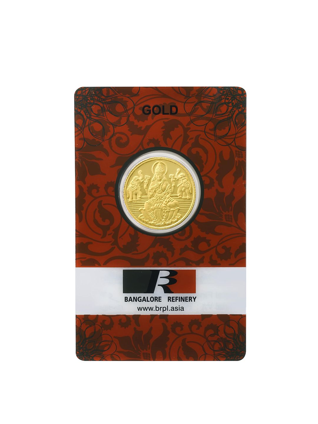 BANGALORE REFINERY 24KT 999 Purity Goddess Lakshmi Gold Coin- 8 g-image-25