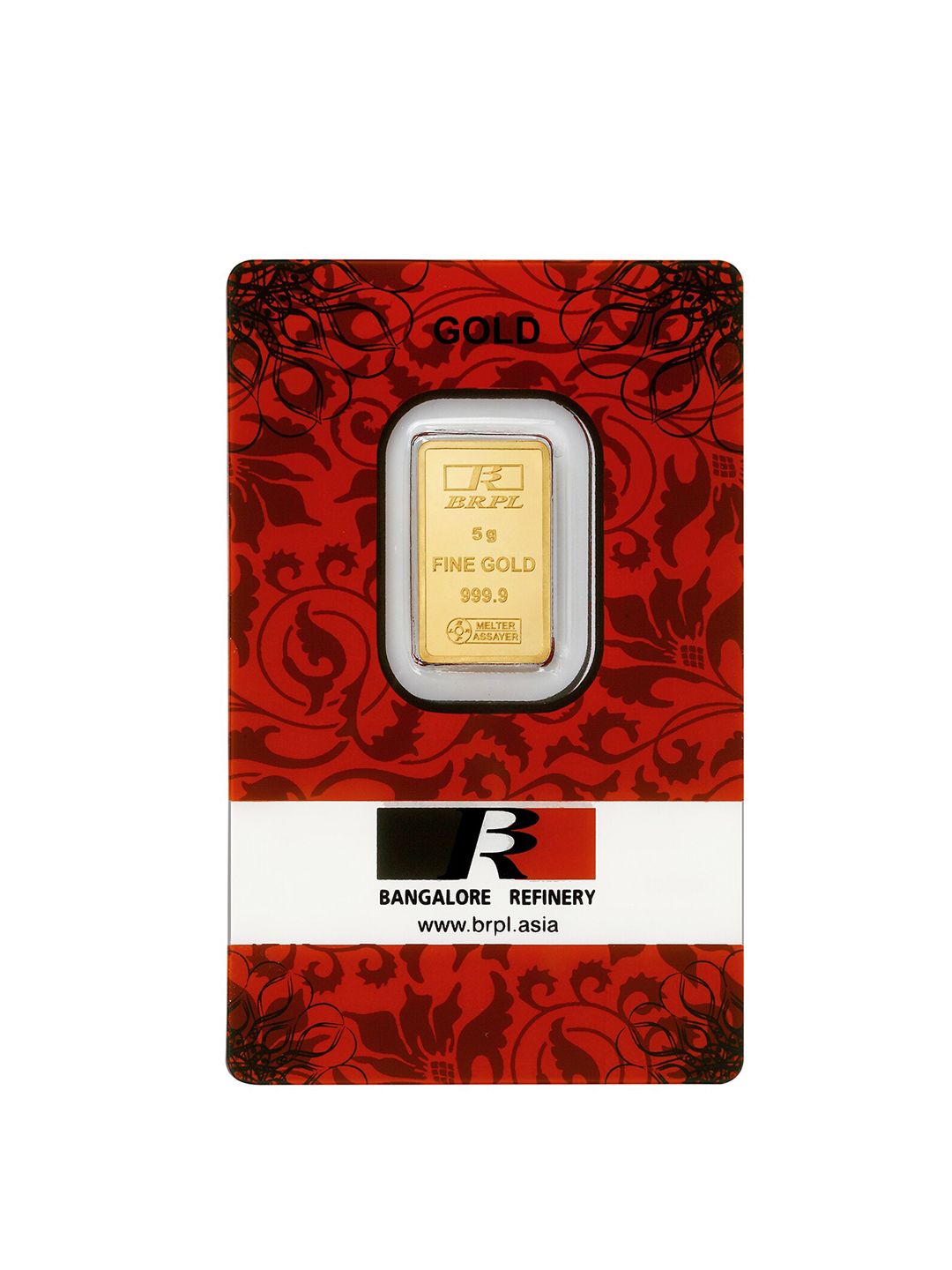BANGALORE REFINERY 24KT 999.9 Purity Gold Bar- 5 g-picture-18