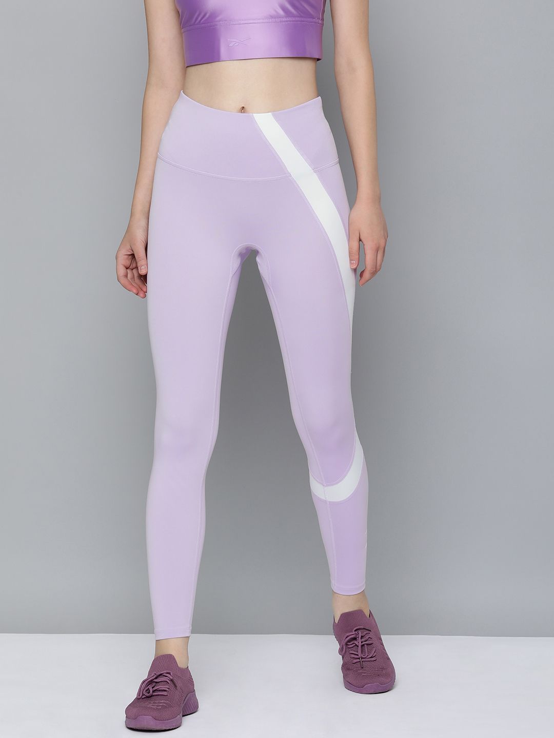 Buy Reebok Reebok Printed Sports Tights at Redfynd