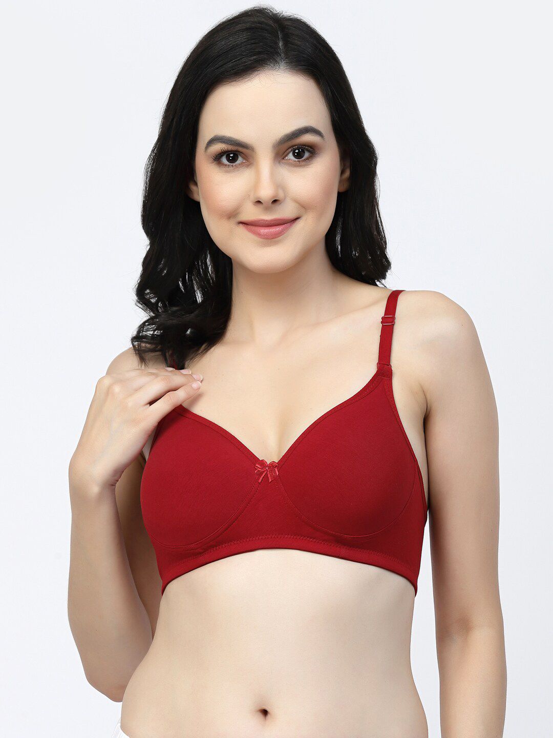 Floret Full Coverage Lightly Padded Non-Wired Super Support T-Shirt Bra