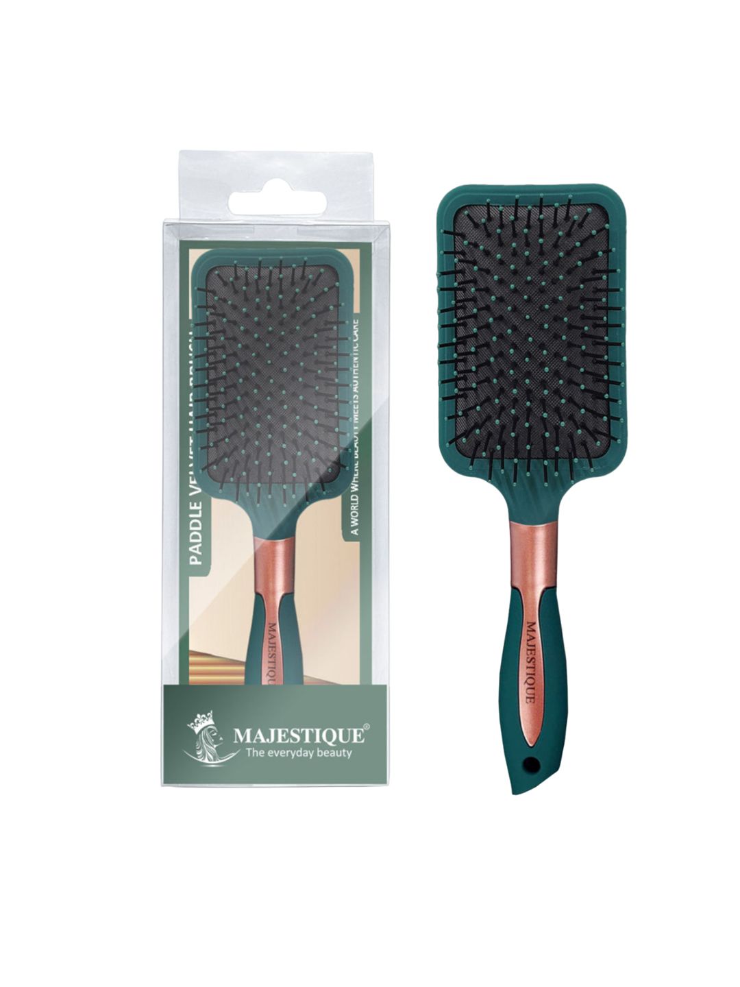 MAJESTIQUE Styling Detangling Wet & Dry Large Paddle Brush-picture-27